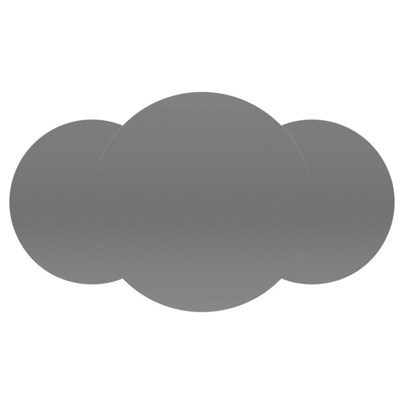 Set de miroirs de salle de bain avec éclairage - UNIVERSE DOUBLE LED