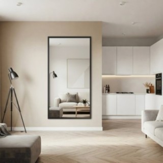 Miroir dans un cadre simple et élégant - 1502 - couleur du cadre au choix