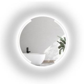 Miroir de salle de bains avec éclairage ELIF LED I