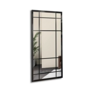 Miroir Loft avec meneaux - ALEKSANDER - couleur du cadre au choix