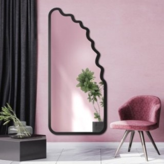 Miroir irrégulier dans un cadre en mdf - BLOBS FLUX
