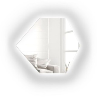 Miroir de forme géométrique avec éclairage - GEOME LED
