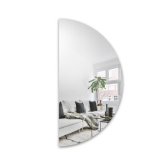 Miroir de salle de bain demi-roue - HELENA