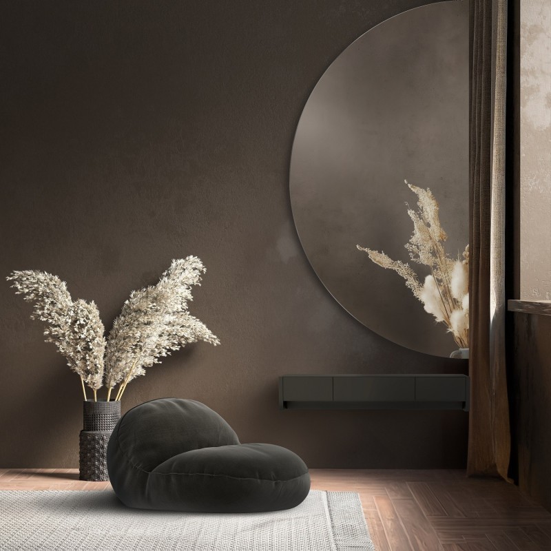 Miroir de salle de bain demi-roue - HELENA