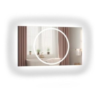 Miroir de salle de bain avec éclairage - HUGO LED