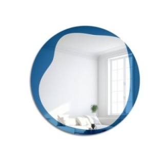 Miroir bleu irrégulier - ICY BLUE