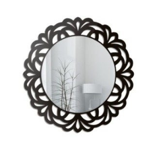 Miroir décoratif dans un cadre ajouré en mdf - IDALIA