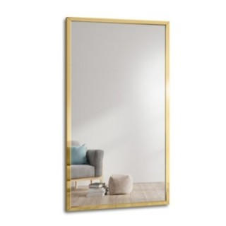 Miroir dans un cadre en or brillant - IZABELLA GOLD