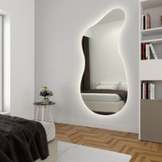 Miroir de forme organique avec éclairage - ANGELIT II LED