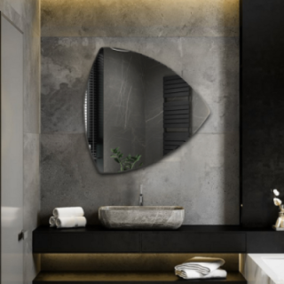 Miroir de salle de bains triangulaire - KARO