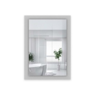Miroir rectangulaire décoratif sur verre ornemental Master Point - LUXORA SOLEIL