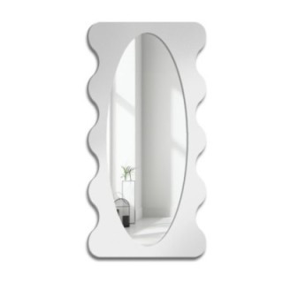 Miroir irrégulier dans un cadre en mdf - BLOBS NEBULA