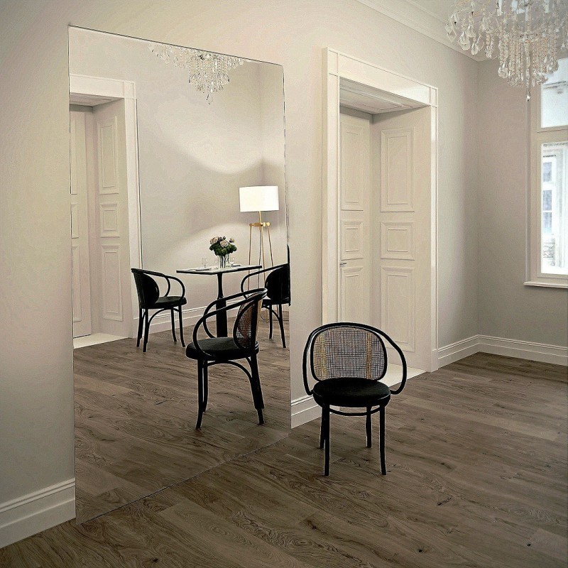 Grand miroir rectangulaire pour la salle de bains - AGIS