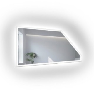 Miroir sablé pour grenier - SUR DIMENSION - NIDA LED