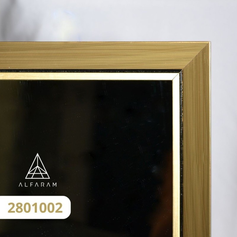 Miroir dans un délicat cadre décoratif en bois - 2801 - couleur du cadre au choix