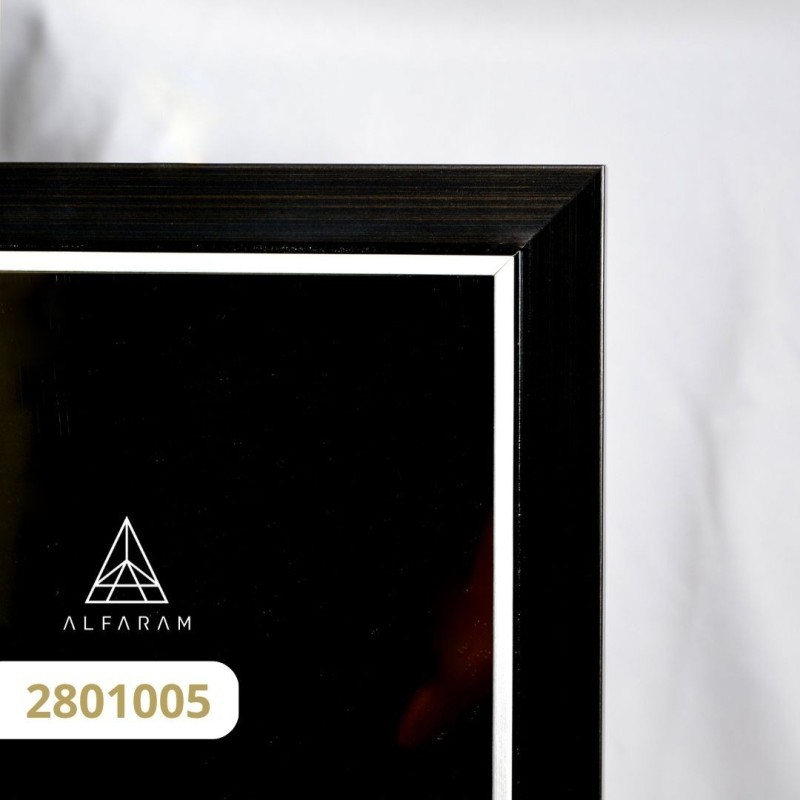 Miroir dans un délicat cadre décoratif en bois - 2801 - couleur du cadre au choix