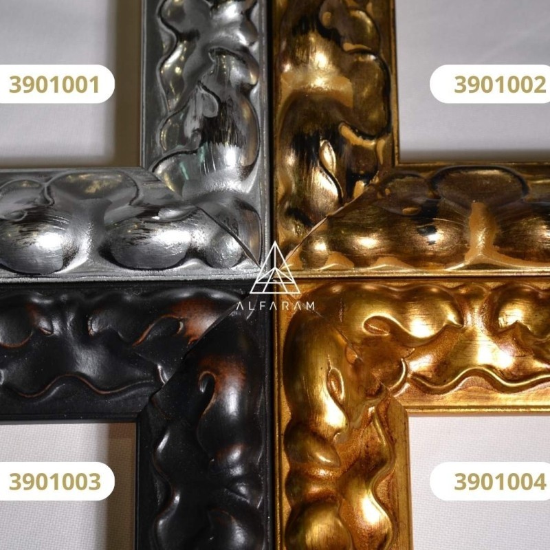 Miroir dans un cadre en bois – 3901 – couleur du cadre au choix
