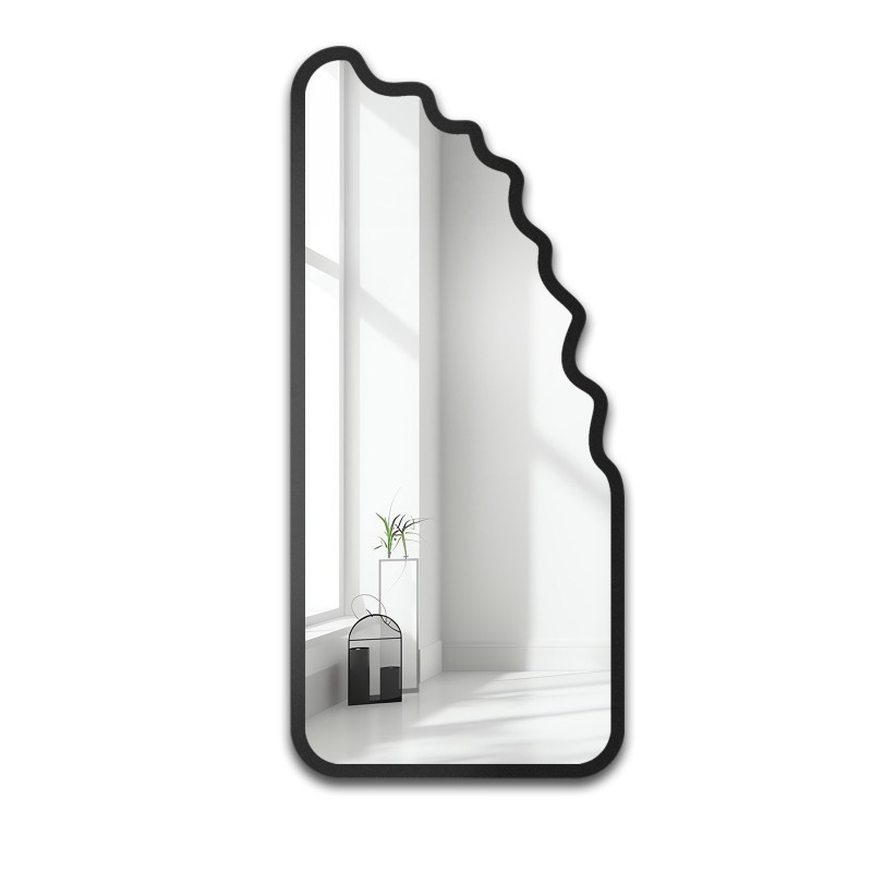 Miroir irrégulier dans un cadre en mdf - BLOBS FLUX
