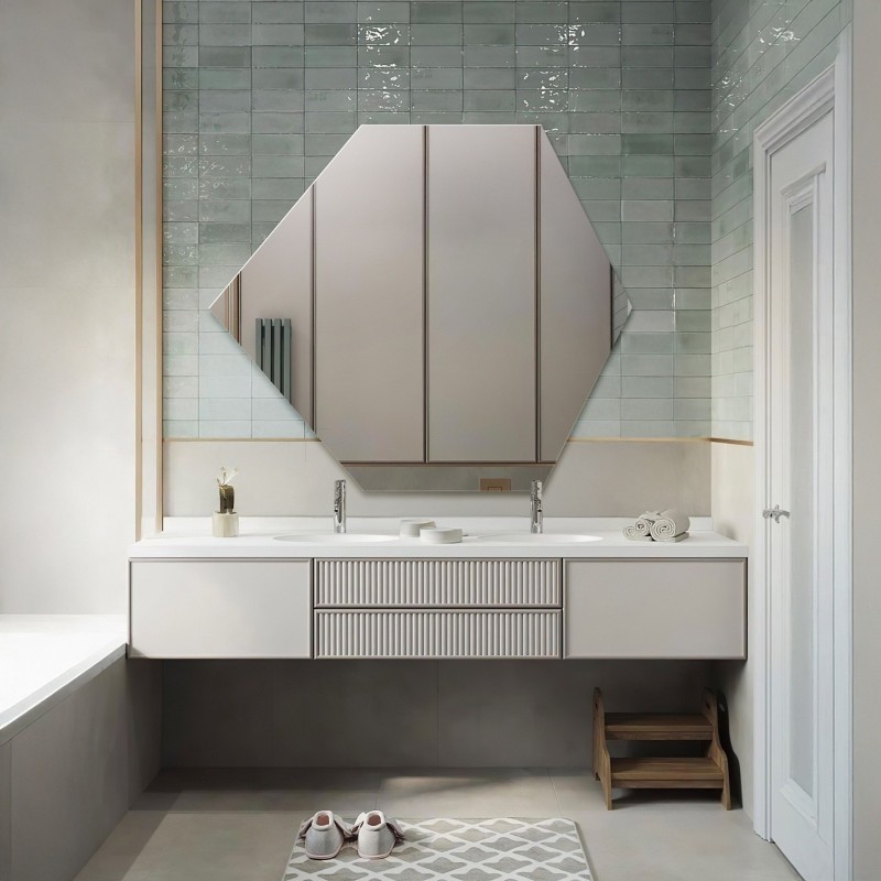 Miroir de forme géométrique - GEOME