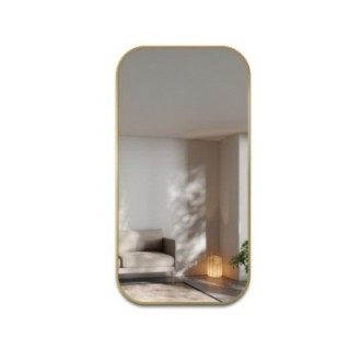 Miroir cadre MDF doré SLIM - GERDA -  Couleur du cadre au choix