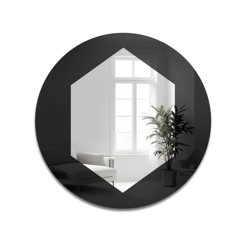 Miroir rond décoratif - KRAFT