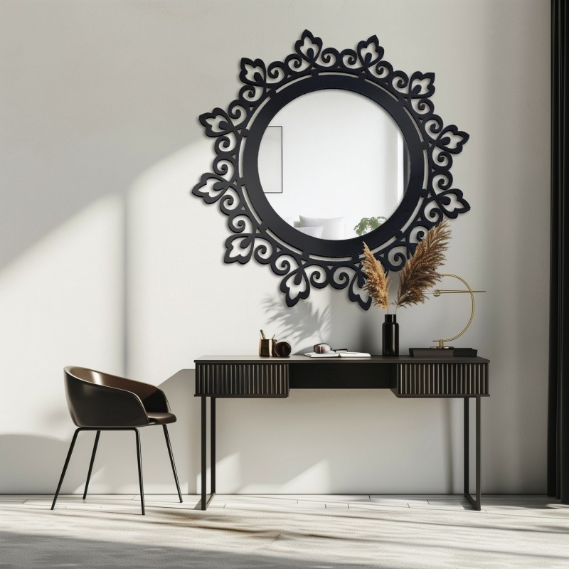 Miroir décoratif dans un cadre ajouré LARA