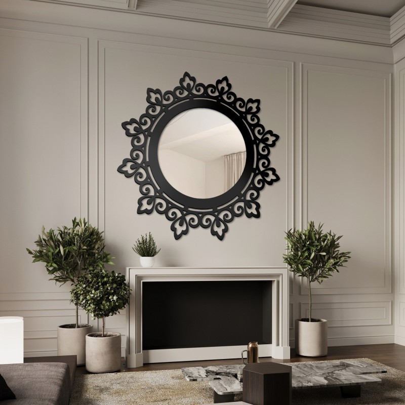 Miroir décoratif dans un cadre ajouré LARA