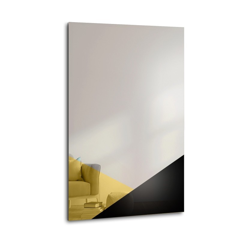Grand panneau décoratif miroir coloré - LISA