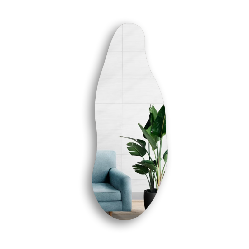 Miroir décoratif de forme organique - BARYT