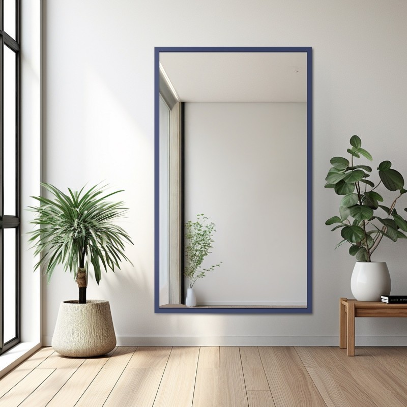 Miroir avec cadre en bois – 4008 – couleur du cadre au choix