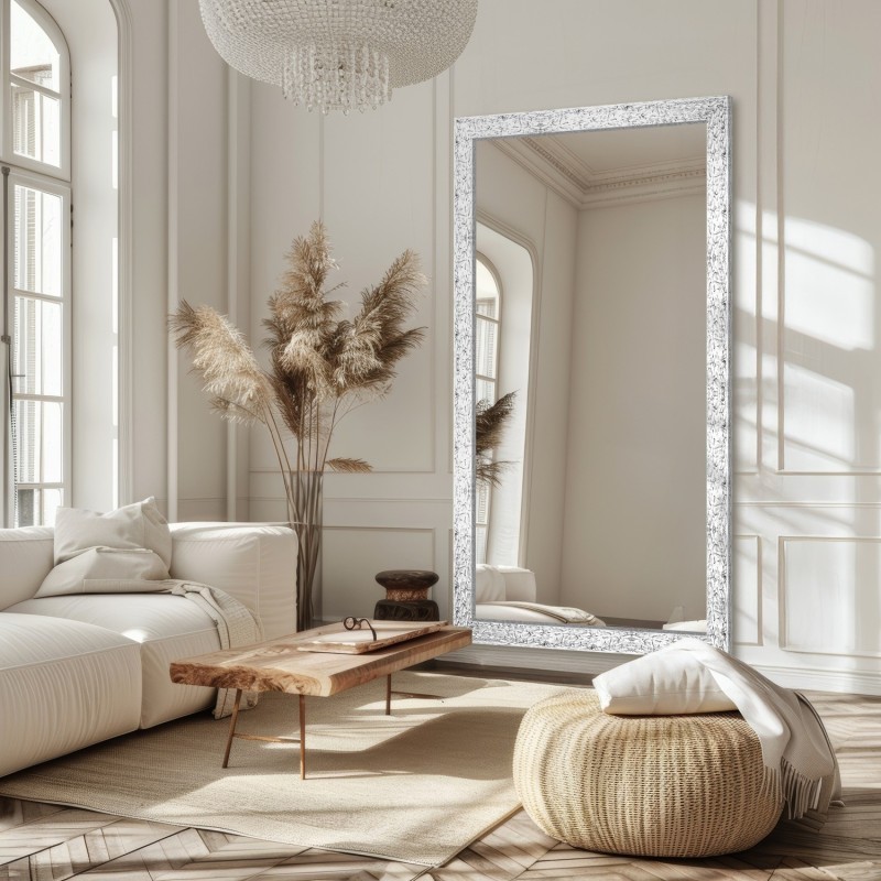 Miroir dans un cadre en bois – 8501 – couleur du cadre au choix