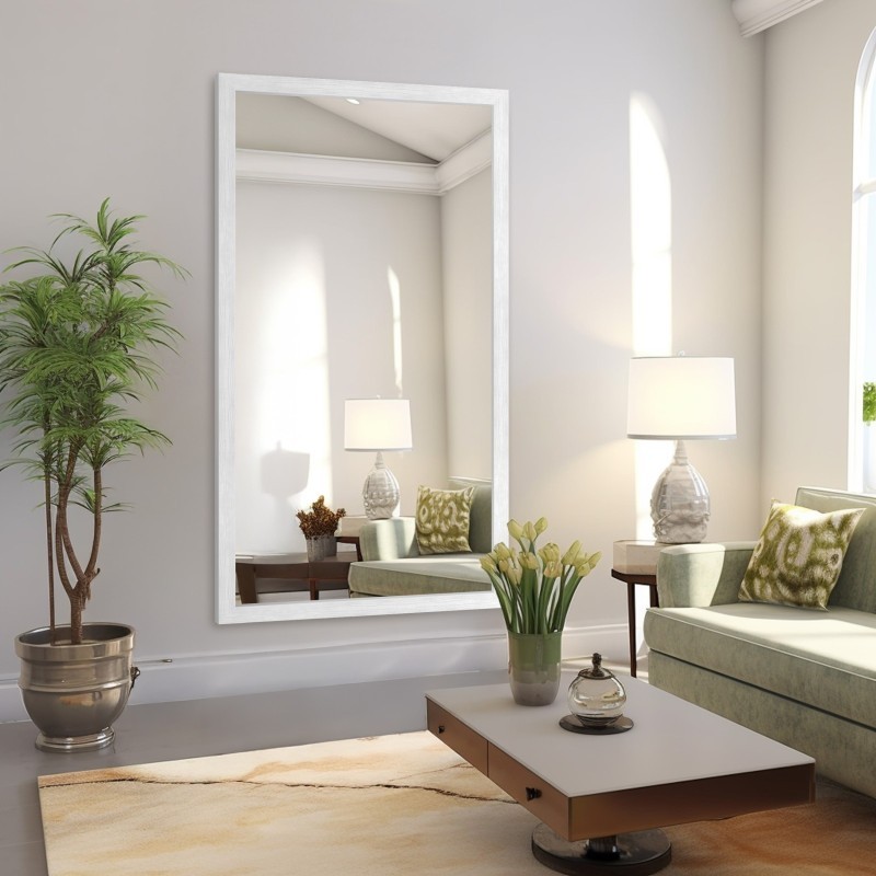 Miroir dans un cadre en bois – 8503 – couleur du cadre au choix