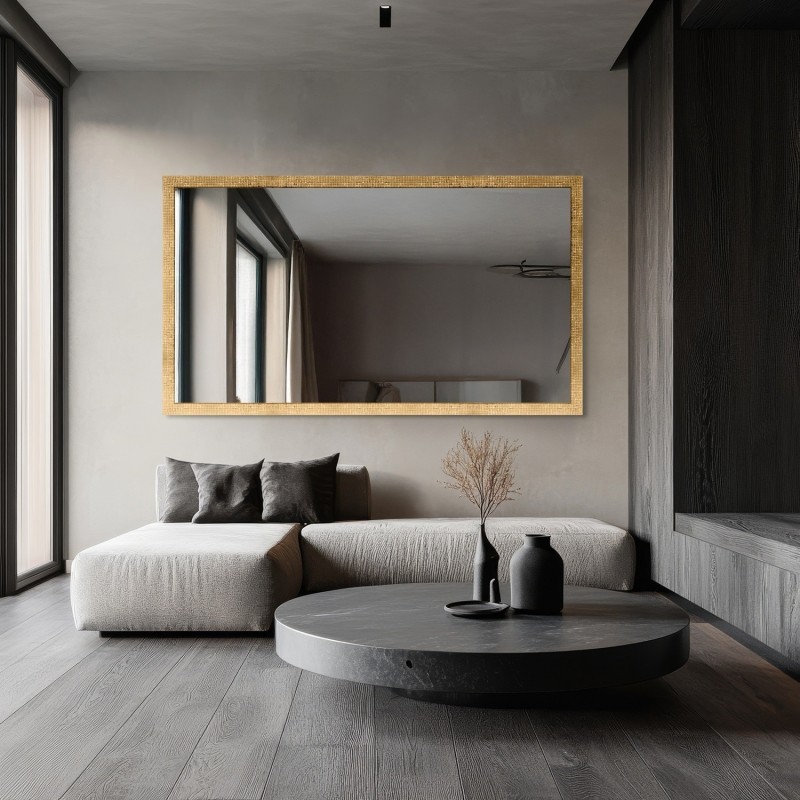 Miroir dans un cadre en bois – 8504 – couleur du cadre au choix