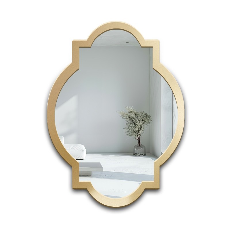 Miroir mural rétro avec cadre - CHARM