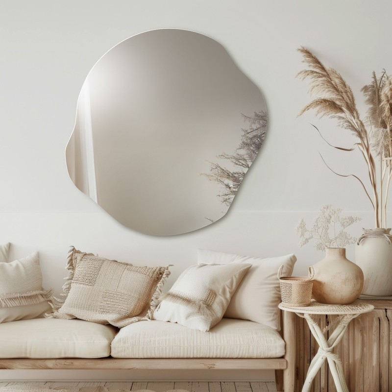Miroir décoratif de forme organique - CYRKON