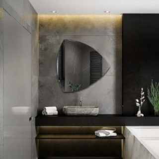 Miroir de salle de bains triangulaire - KARO