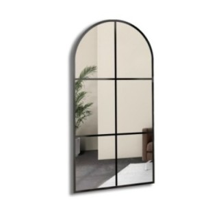 Miroir Loft avec meneaux en MDF - ROMEO - couleur du cadre au choix