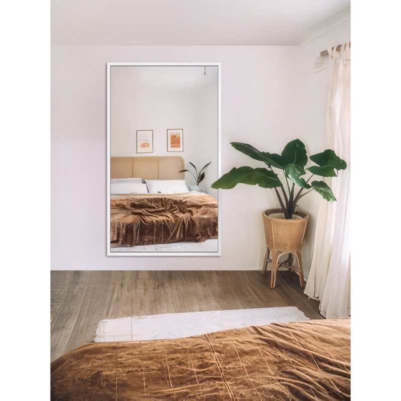 Miroir avec cadre en bois – 4008 – couleur du cadre au choix
