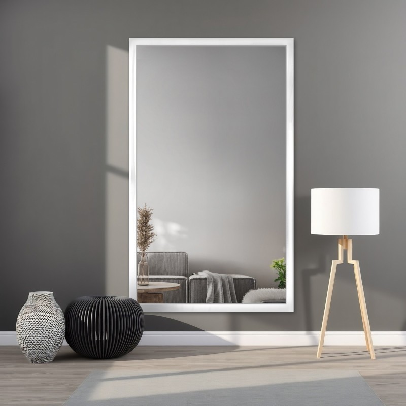 Miroir avec cadre en bois – 6901 – couleur du cadre au choix