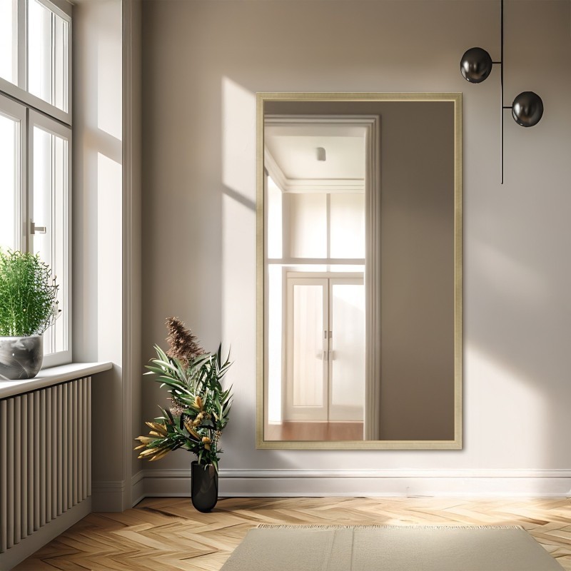 Miroir dans un cadre en bois – 8301 – couleur du cadre au choix