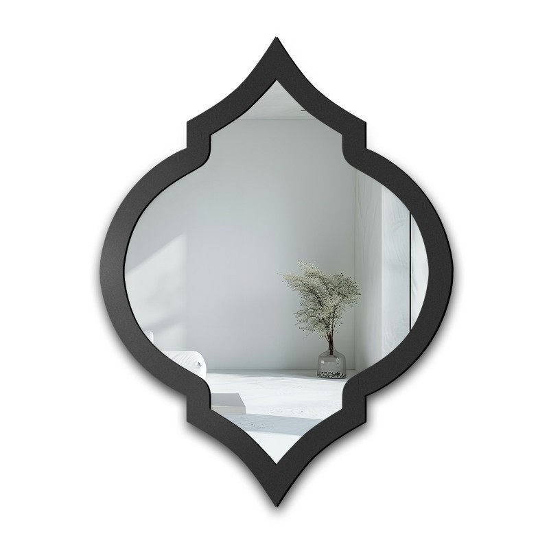 Miroir mural rétro avec cadre - GRACE
