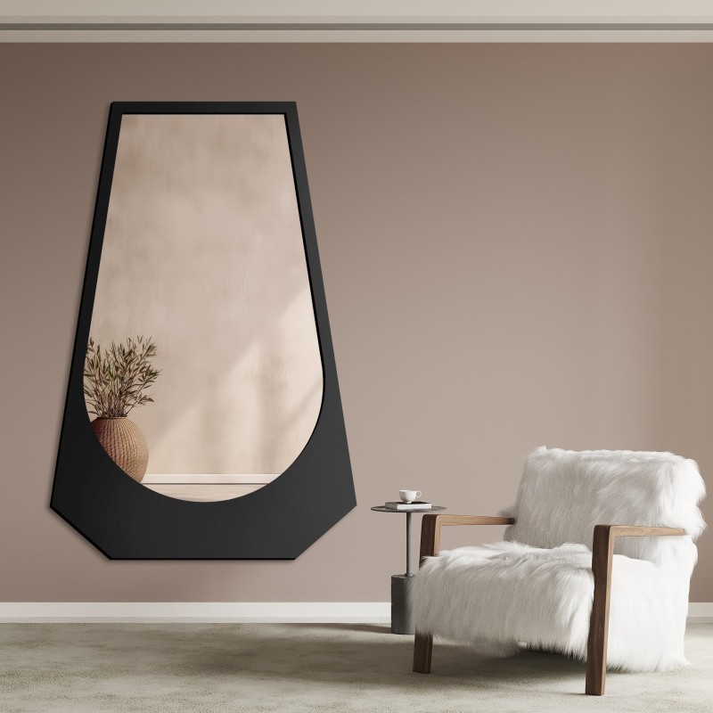 Miroir irrégulier dans un cadre en mdf - ANDANTE