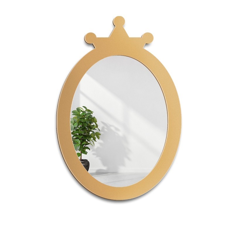 Miroir mural décoratif pour enfant dans un cadre en mdf - PRINCESSE