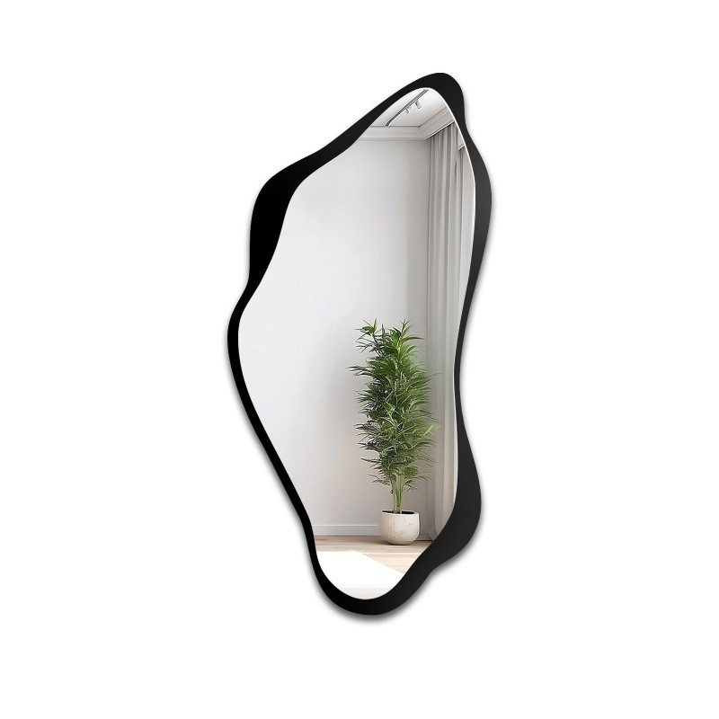 Miroir de forme irrégulière dans un cadre en mdf - PIENA IN A FRAME