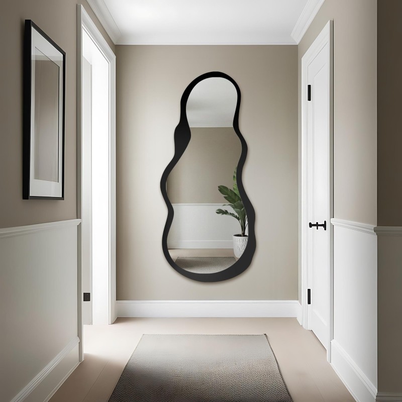 Miroir de forme irrégulière en mdf- RISOL IN FRAME