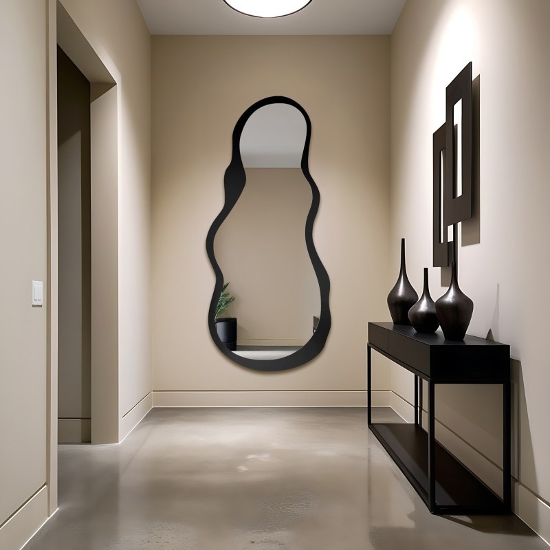 Miroir de forme irrégulière en mdf- RISOL IN FRAME