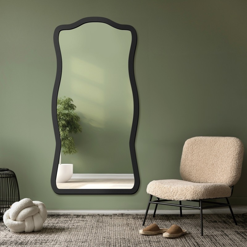 Miroir irrégulier dans un cadre en mdf - BLOBS TUTTI