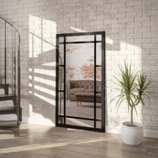 Miroir Loft avec meneaux - SET - couleur du cadre au choix