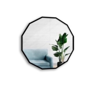 Miroir multi-angle dans un cadre MDF noir - WIELO - couleur du cadre au choix