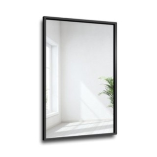 Grand miroir mural moderne avec cadre en bois - 1503 - couleur du cadre au choix